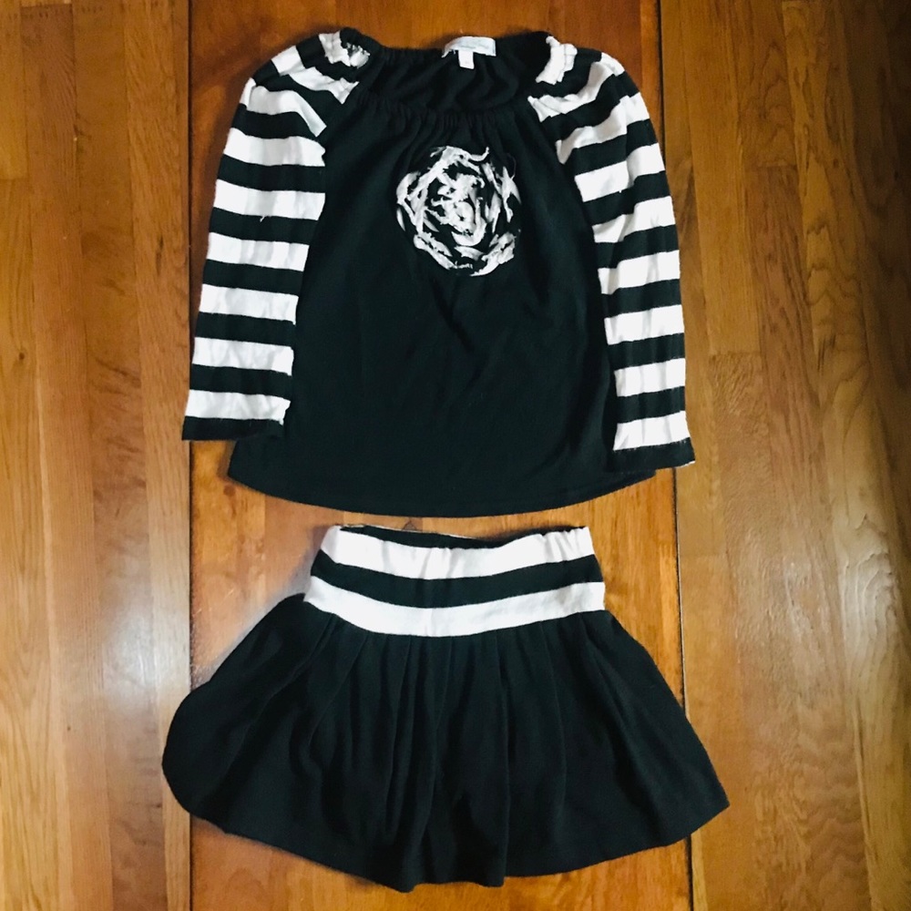 Luna Luna long sleeved top with matching skirt